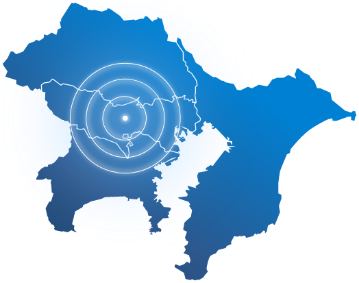 フェリエの展開エリア